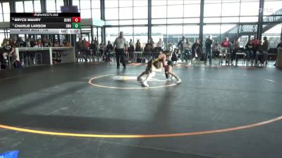 135 lbs Semifinal - Bryce Maury, Delaware County Wrestling Club vs Charlie Larson, Storm Wrestling Academy