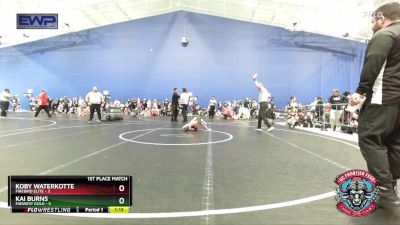 56 lbs Placement (4 Team) - Koby Waterkotte, Firebird Elite vs Kai Burns, Midwest Gold