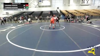 215 lbs 5th Place Match - Branden Francis, Club Not Listed vs Cameron Mosher, HF-L Wrestling