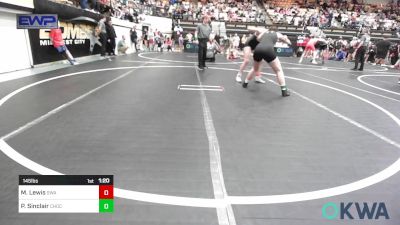 145 lbs Rr Rnd 1 - Marley Lewis, Shelton Wrestling Academy vs Payton Sinclair, Choctaw Ironman Youth Wrestling