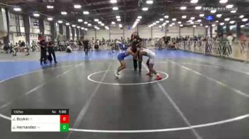 132 lbs Consolation - Joshua Boykin, FL vs Jariel Hernandez, NH