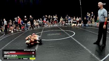 72 lbs Placement (4 Team) - Isaac Hierro, POWA vs Bradey Bleich, Mat Assassins Black