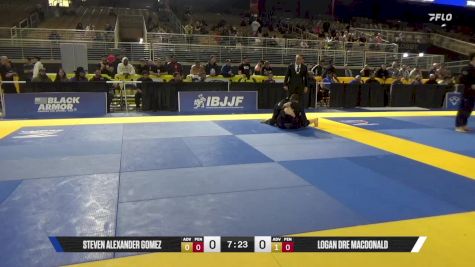 Logan Dre MacDonald vs Steven Alexander Gomez 2025 Pan Jiu Jitsu IBJJF Championship