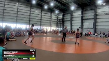 106 lbs Semis & 1st Wrestleback (8 Team) - Bentley Burke, Big Money Movin vs Rylie White, Combat Athletics Girls