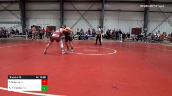 285 lbs Prelims - Travis Manick, Rhode Island College vs Krzysztof "Chris" Nizielski, Wesleyan