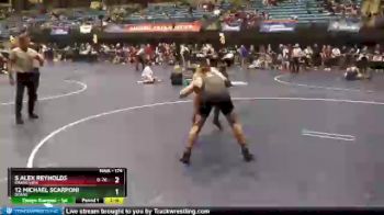 174 lbs Champ. Round 2 - 5 Alex Reynolds, Grand View vs 12 Michael Scarponi, Doane