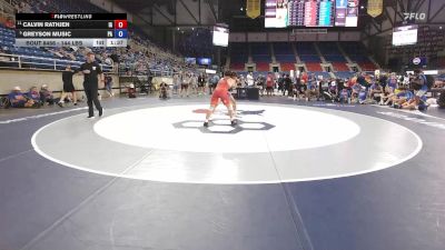 144 lbs Cons. Semis - Calvin Rathjen, IA vs Greyson Music, PA