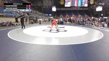 144 lbs Cons. Semis - Calvin Rathjen, IA vs Greyson Music, PA