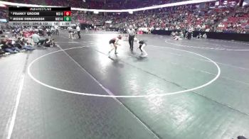 Girls 132 lbs Champ. Round 1 - Franky Groom, North Crawford/Seneca-Girls vs Jessie Demarasse, Milton-Girls