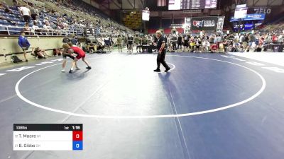 106 lbs Cons 32 #1 - Teghan Moore, WI vs Bo Gibbs, OH