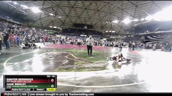 82 lbs Cons. Round 5 - Sawyer Berringer, Mat Demon Wrestling Club vs Hank Bingley, CNWC Concede Nothing Wrestling Club