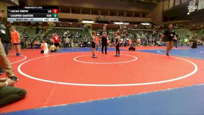 61 lbs 3rd Place Match - Cooper Gaston, Pottsville Apache Youth Wrestling vs Lucas Smith, Team Conquer Wrestling