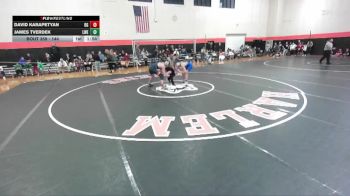 144 lbs Cons. Round 3 - David Karapetyan, BUFFALO GROVE vs James Tverdek, Frankfort (LINCOLN-WAY EAST)