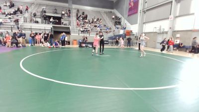 61 kg Cons. Semis - Caroline Hilton, Tennessee vs Sophia Fodera, Poway Wrestling