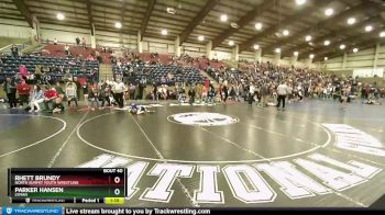 72 lbs Champ. Round 1 - Parker Hansen, Lyman vs Rhett Brundy, North Summit Youth Wrestling