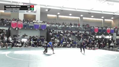 126 lbs 3rd Place - Mael Pierre-Paul, Bunnell vs Mason Beecher, Avon