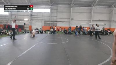 84 lbs Round 7 (10 Team) - Logan Lakhlani, Kardiac Kidz vs Holden Davis, Brecksville