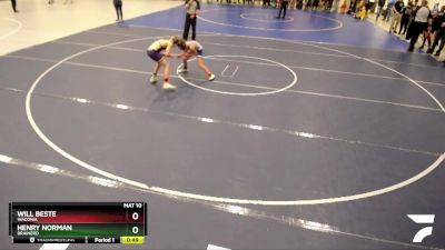 93 lbs Quarterfinal - Henry Norman, Brainerd vs Will Beste, Waconia