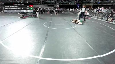 91 lbs Consi Of 8 #2 - Talon Summonte, Piscataway vs Matthew Murschell Jr, Clearview