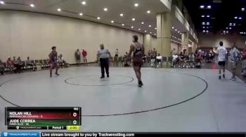 182 lbs Round 6 (8 Team) - Jude Correa, MAWA Blue vs Nolan Hill, Nebraska Big Kahunas