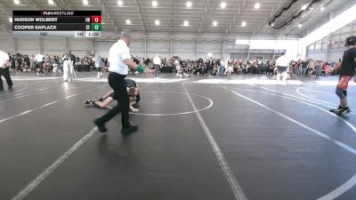 132 lbs Round 2 (8 Team) - Hudson Wolbert, Freakztyle Wrestling vs Cooper Kaplack, Stealth Training