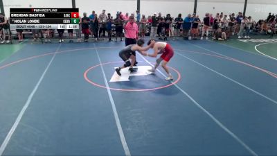 131-134 lbs Champ. Round 1 - Nolan Londe, Paragon vs Brendan Bastida, Unattached