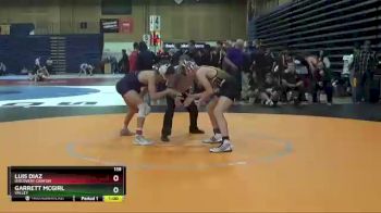 138 lbs Cons. Round 3 - Luis Diaz, Discovery Canyon vs Garrett McGirl, Valley