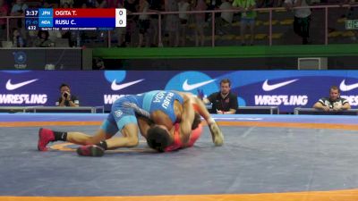 45 kg 1/4 Final - Taiga Ogita, Japan vs Constantin Rusu, Moldova
