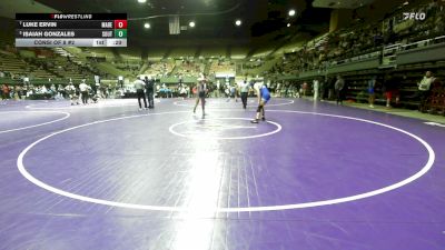144 lbs Consi Of 8 #2 - Luke Ervin, Madera vs Isaiah Gonzales, South