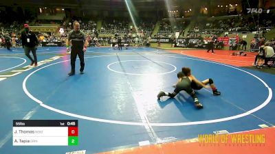 55 lbs Semifinal - Julius Thomas, Nebraska Boyz vs Andres Tapia, Grindhouse