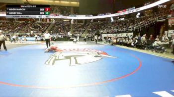 II-145 lbs Champ. Round 1 - Henry Dill, Salem/Cambridge vs Aiden Marcin, Oxford-Greene