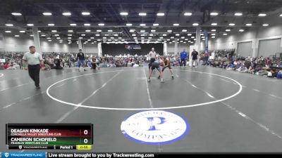 100 lbs Champ. Round 3 - Cameron Schofield, Franklin Wrestling Club vs Deagan Kinkade, Coachella Valley Wrestling Club