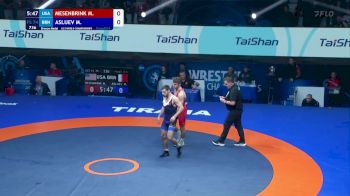 74 kg Final 3-5 - Mitchell Mesenbrink, United States vs Magomedrasul Asluev, Bahrain