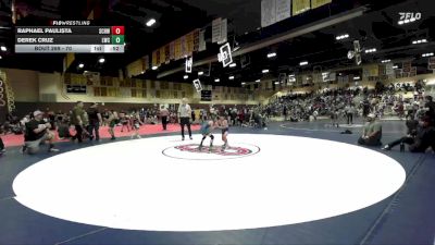 70 lbs 3rd Place Match - Derek Cruz, Legacy Wrestling Center vs Raphael Paulista, So Cal Hammers Wrestling