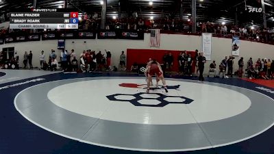 61 kg Champ. Round 3 - Blaine Frazier, Indiana RTC vs Brady Roark, Jackrabbit Wrestling Club