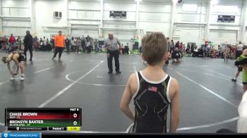 84 lbs Finals (2 Team) - Chase Brown, Silo vs Bronsyn Baxter, 84 Athletes