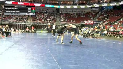 3A-175 lbs Cons. Round 3 - Grant Touney, Dowling Catholic vs Jackson Winkey, Ames