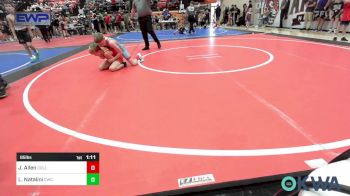 85 lbs Quarterfinal - Jackie Allen, Collinsville Cardinal Youth Wrestling vs Lucas Natalini, Columbus Wrestling Club