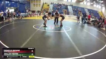 126 lbs Round 2 (8 Team) - Giullian Mestre, Team Osceola Wrestling Club vs Dionsyus Browne, Elite Athletic Club