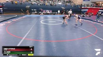 132 lbs Champ. Round 1 - Trey O`Toole, Wylie vs Ty Mims, Klein Cain