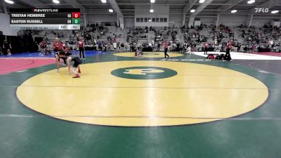 138 lbs Consi Of 32 #1 - Tristan Hembree, GA vs Easton Russell, OH