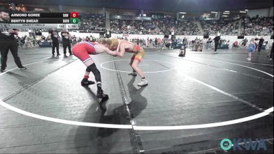 110 lbs Semifinal - Armond Goree, Raw Wrestling Club vs Bentyn Snead, Barnsdall Youth Wrestling