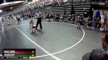 55 lbs Round 3 (6 Team) - Wiley Derby, Minnesota Maroon vs Chance Eck, Kansas Python