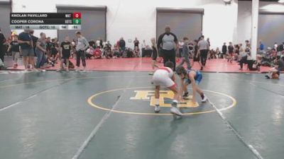 68 lbs Rr Rnd 5 - Knolan Pavillard, Mat Warriors Red - BK8E vs Cooper Corona, Team Gotcha - BK8E