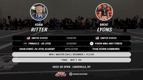 Replay: Mat 1 - 2025 ADCC Louisville Open | Sep 13 @ 8 AM