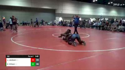 190 lbs Cross Bracket (8 Team) - Janhiya Jackson, Head Hunters vs Quisiera Wilson, Big Money Movin