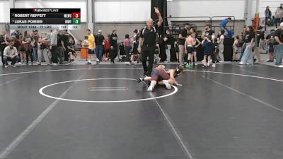 93 lbs Semis - Robert Reffett, Moses Lake Wrestling Club vs Lukas Poirier, Inland Northwest Wrestling Training Center