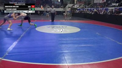 1A-4A 144 Quarterfinal - Julian Lowe, St. John Paul II vs Grayson Miller, Orange Beach High School