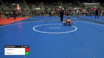 84 lbs Consolation - Luke Shaffer, Collinsville Cardinals vs Kason Meyer, Elgin Grapplers