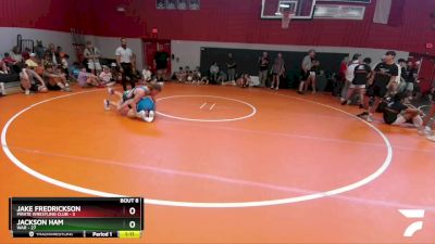 133 lbs Round 3 (6 Team) - Jackson Ham, WAR vs Jake Fredrickson, Pirate Wrestling Club